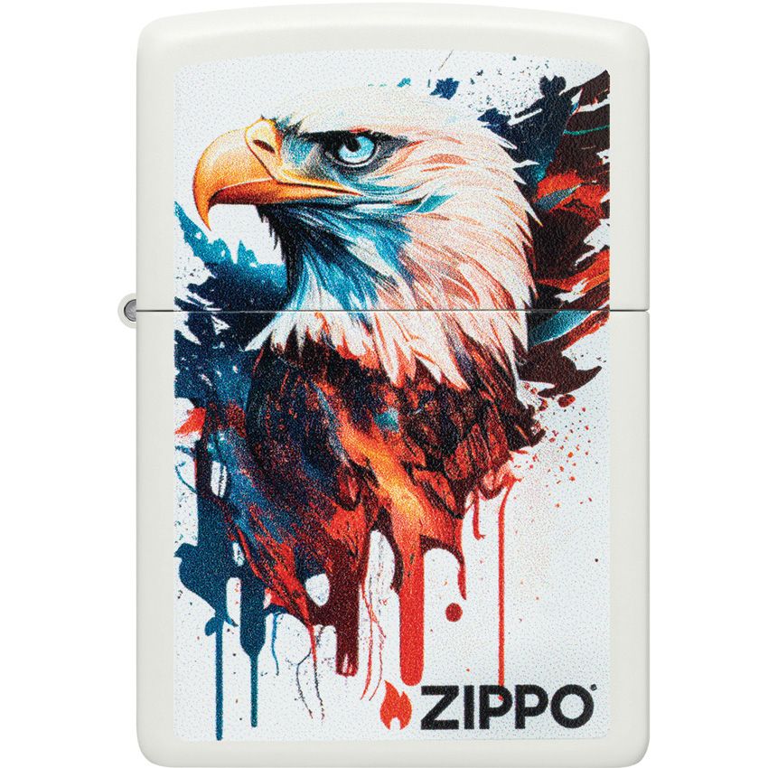 Zippo Eagle Lighter White Matte - Zippo (image 2)