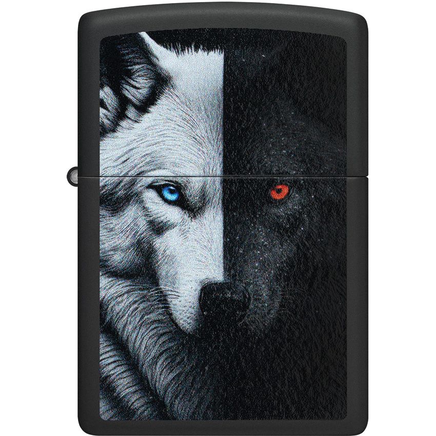 Zippo Wolves Lighter Black Matte - Zippo (image 2)