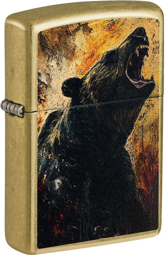 Decorative Lighter - Zippo Street Brass Street Brass - Zippo