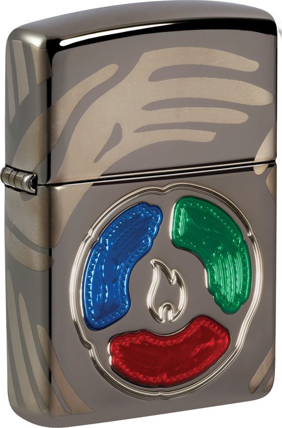 Decorative Lighter - Zippo Black Ice Black Ice - Zippo