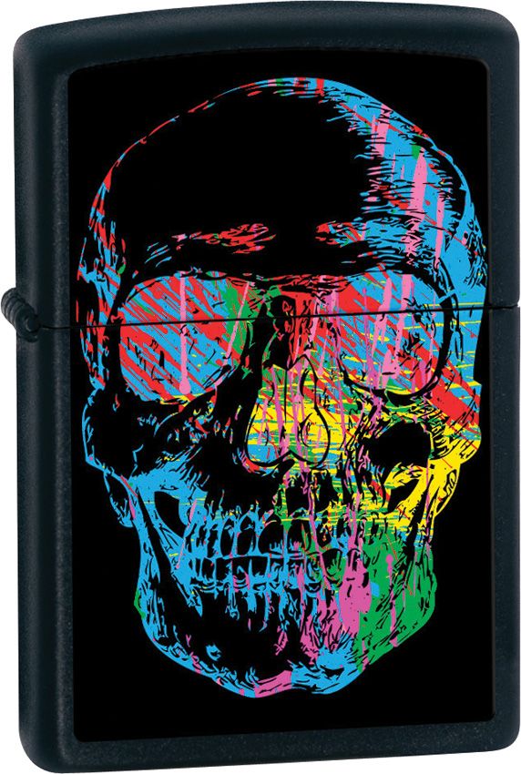 Zippo-Style Lighter Bronze - Zippo Black Matte Black Matte - Zippo