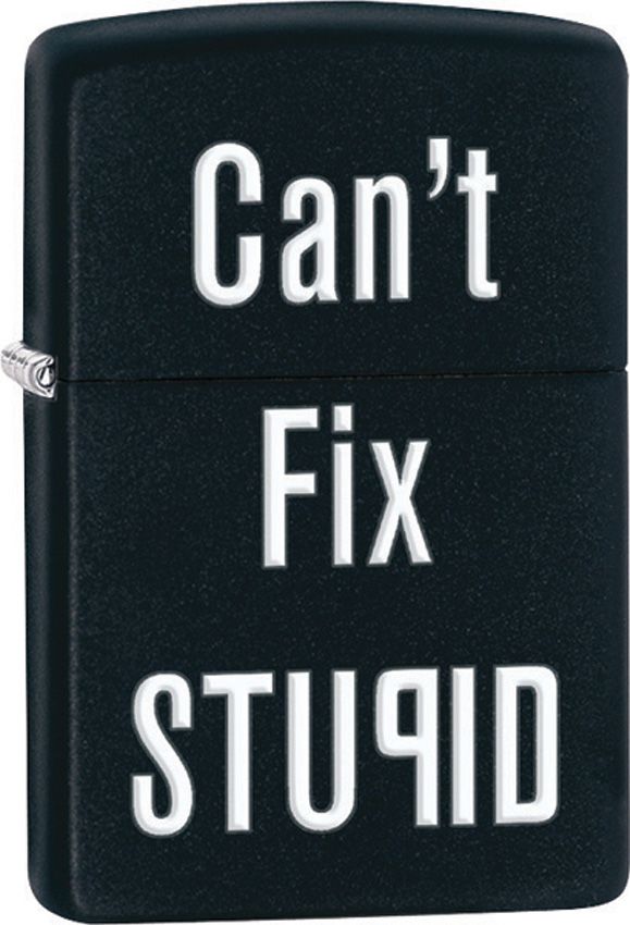 Zippo-Style Lighter Bronze - Zippo Black Matte Black Matte - Zippo