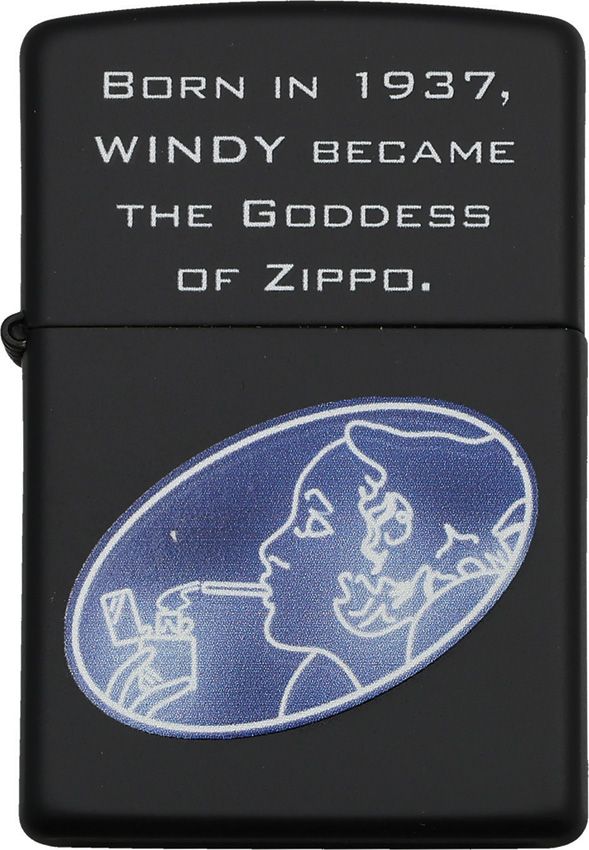 Decorative Lighter - Zippo Black Matte Black Matte - Zippo