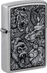 Decorative Lighter - Zippo Street Chrome Street Chrome - Zippo