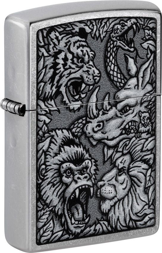Decorative Lighter - Zippo Street Chrome Street Chrome - Zippo