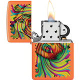 Zippo Woman Design Orange - Zippo (image 3)