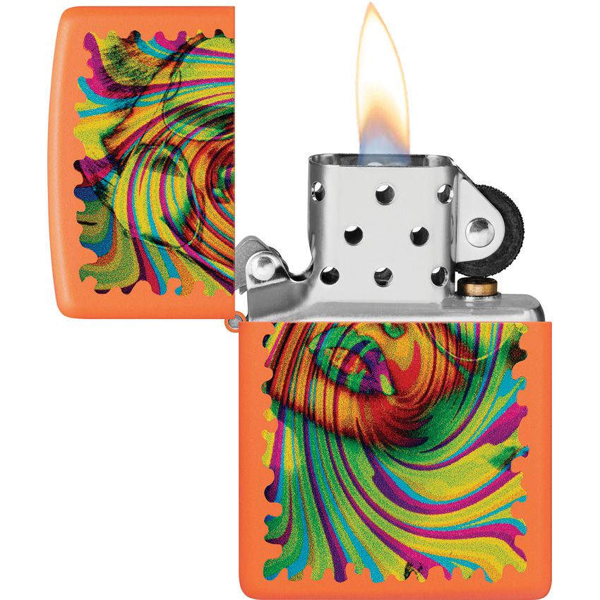 Zippo Woman Design Orange - Zippo (image 3)