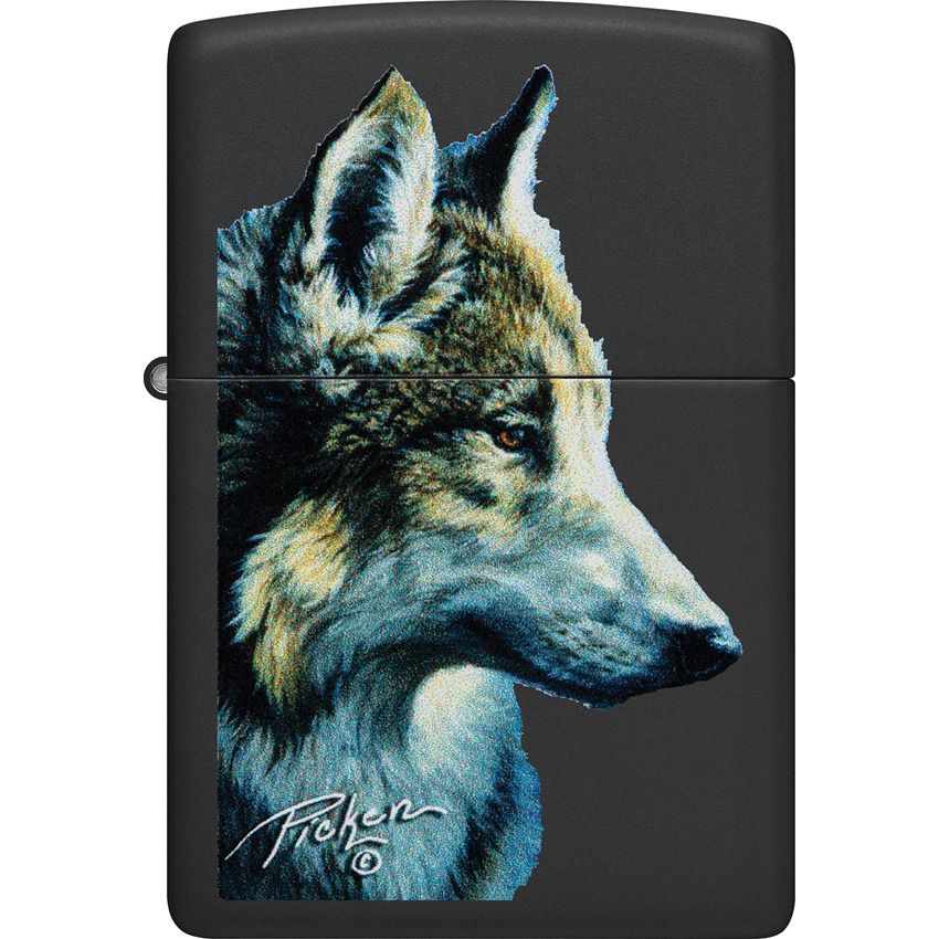 Zippo Picken Lighter Black Matte (2) - Zippo (image 2)