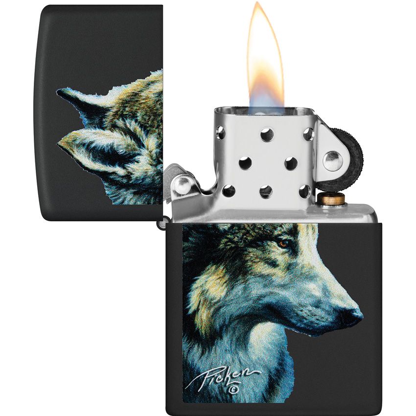 Zippo Picken Lighter Black Matte (2) - Zippo (image 3)