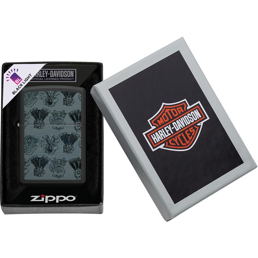 Zippo Engine Lighter Black Matte - Zippo (image 3)