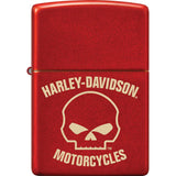 Zippo-Style Lighter Bronze Red Matte - Zippo (image 2)
