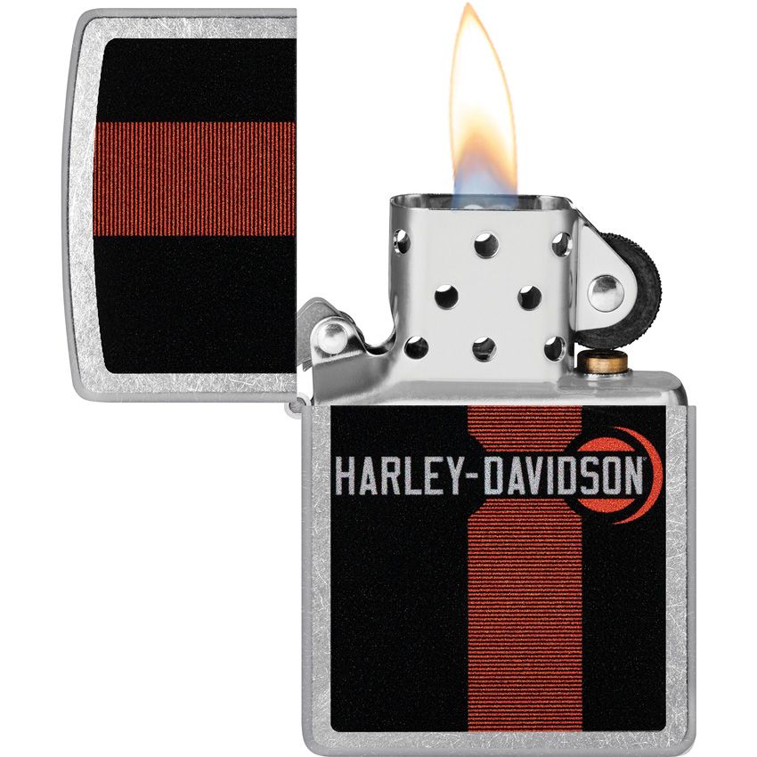 Zippo Davidson Lighter Street Chrome (3) - Zippo (image 3)
