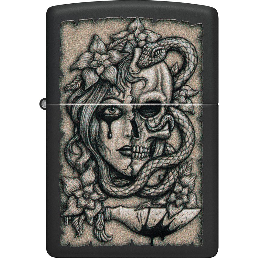 Zippo Design Lighter Black Matte (5) - Zippo (image 2)