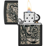 Zippo Design Lighter Black Matte (5) - Zippo (image 3)