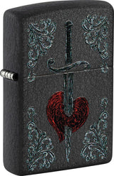 Decorative Lighter - Zippo Black Crackle Black Crackle - Zippo