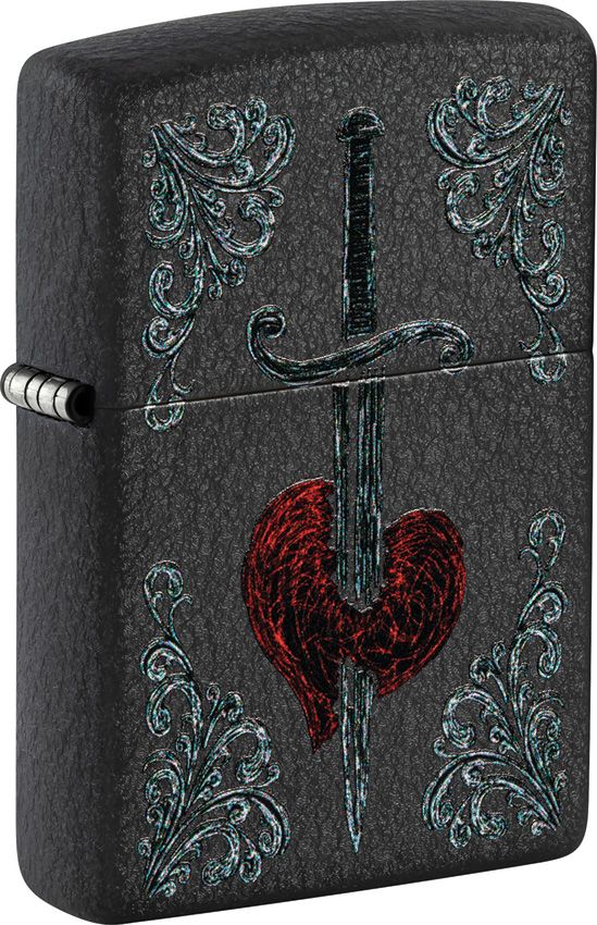 Decorative Lighter - Zippo Black Crackle Black Crackle - Zippo