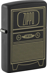Decorative Lighter - Zippo Black Matte Black Matte - Zippo