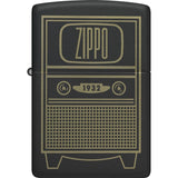 Zippo Design Lighter Black Matte (6) - Zippo (image 2)