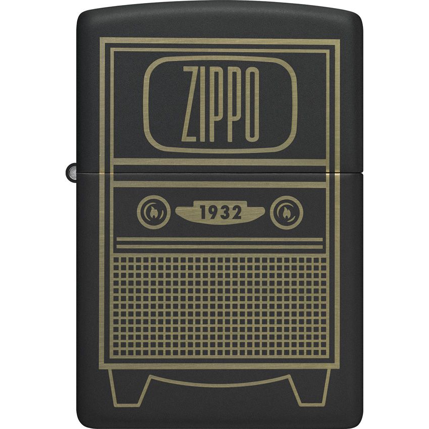Zippo Design Lighter Black Matte (6) - Zippo (image 2)