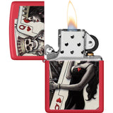 Zippo Queen Design Red Matte - Zippo (image 3)