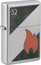 Decorative Lighter - Zippo Chrome Chrome - Zippo
