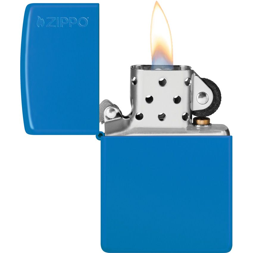 Zippo-Style Lighter Bronze Sky blue - Zippo (image 3)