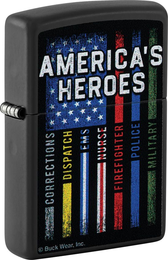 Decorative Lighter - Zippo Black Matte Black Matte - Zippo