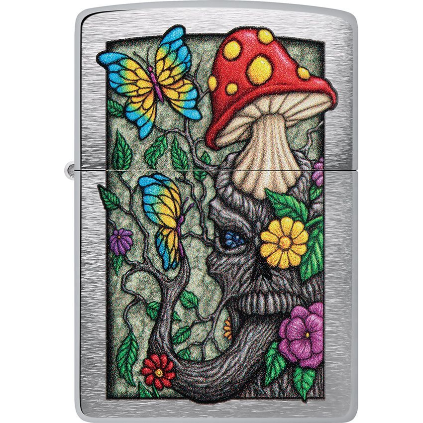 Zippo Nature Lighter Brushed Chrome - Zippo (image 2)