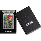 Zippo Nature Lighter Brushed Chrome - Zippo (image 4)