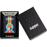 Zippo Logo Lighter Navy Matte - Zippo (image 4)