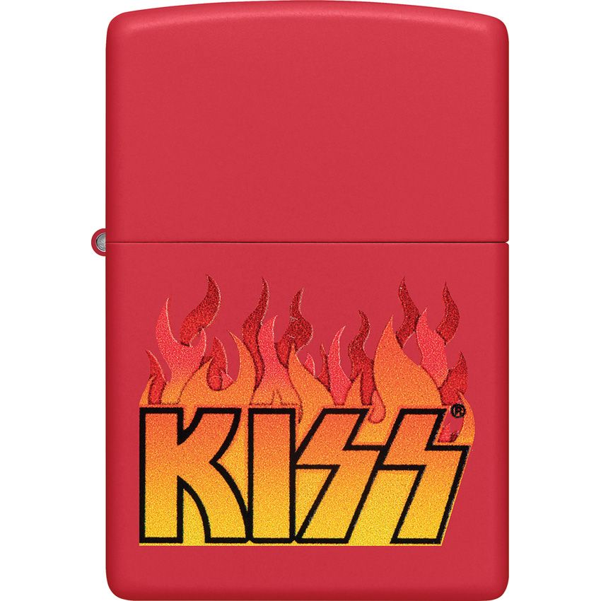 Zippo KISS Lighter Red Matte - Zippo (image 2)