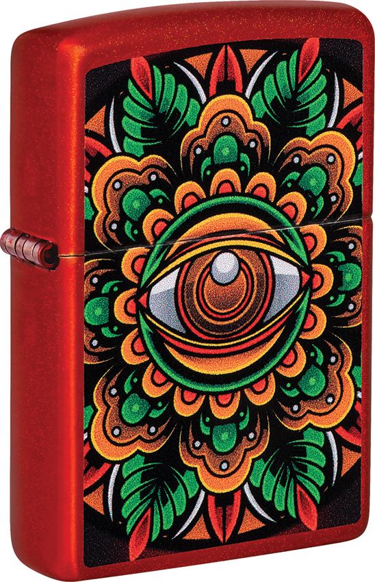 Decorative Lighter - Zippo Metallic Red Metallic Red - Zippo