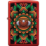 Zippo Eye Lighter Metallic Red - Zippo (image 2)