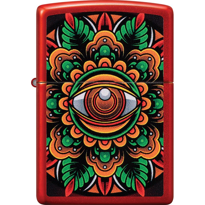 Zippo Eye Lighter Metallic Red - Zippo (image 2)