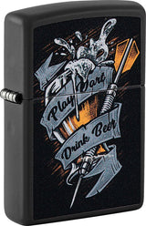 Decorative Lighter - Zippo Black Matte Black Matte - Zippo