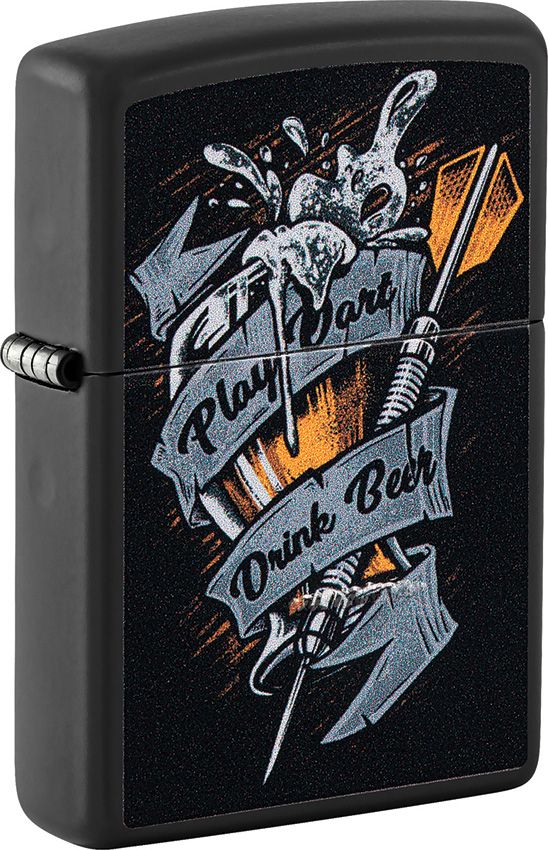 Decorative Lighter - Zippo Black Matte Black Matte - Zippo