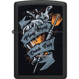 Zippo Design Lighter Black Matte (7) - Zippo (image 2)