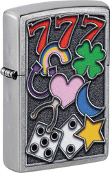 Decorative Lighter - Zippo Street Chrome Street Chrome - Zippo