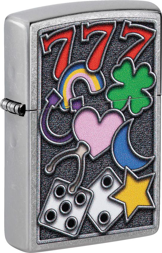 Decorative Lighter - Zippo Street Chrome Street Chrome - Zippo