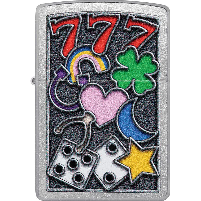 Zippo Luck Lighter Street Chrome - Zippo (image 2)