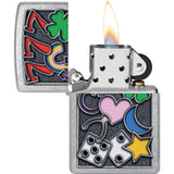 Zippo Luck Lighter Street Chrome - Zippo (image 3)