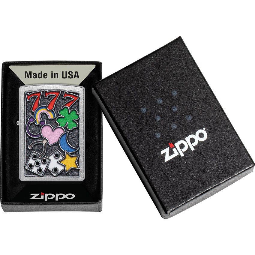 Zippo Luck Lighter Street Chrome - Zippo (image 4)