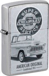Zippo-Style Lighter Bronze - Zippo Street Chrome Street Chrome - Zippo