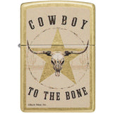 Zippo Cowboy Lighter Street Brass - Zippo (image 2)