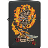 Zippo Skull Lighter Black Matte (2) - Zippo (image 2)
