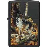Zippo Wolf Lighter Black Matte - Zippo (image 2)