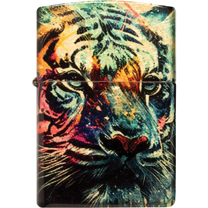 Zippo Decorative Lighter Painted Tiger - Zippo (image 2)