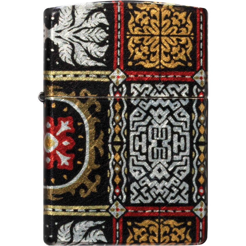 Zippo Pattern Lighter Brushed Chrome - Zippo (image 2)