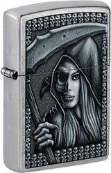 Decorative Lighter - Zippo Street Chrome Street Chrome - Zippo