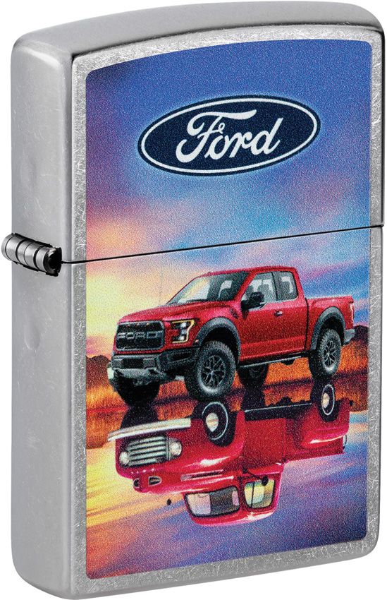 Zippo-Style Lighter Bronze - Zippo Street Chrome Street Chrome - Zippo